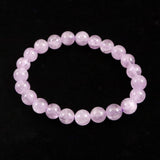 キャッツアイ クンツァイト AA+  8mm玉ブレスレット 20.3g (ID:94652)