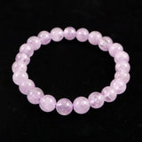 キャッツアイ クンツァイト AA+  8mm玉ブレスレット 20.3g (ID:94652)