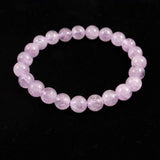 キャッツアイ クンツァイト AA+  8mm玉ブレスレット 20.3g (ID:94652)