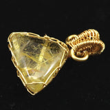 ゴールドルチルクォーツ  ワイヤー ペンダントトップ 2.7g (ID:94703)