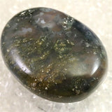 インド産　モスアゲート　パームストーン 82.3g (ID:94806)