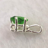 H&E社 ガイアストーン 6mmトライアングル ペンダントトップ 0.7g (ID:94913)