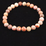 H&E社 シナゼツ(AZOZEO) 7.5mm玉 ブレスレット 証明書付 13.8g (ID:95115)