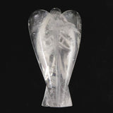 ヒマラヤ水晶 マニカラン産  76mm エンジェル 天使 置物 63.2ｇ (ID:95162)
