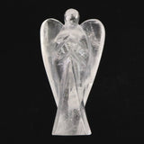 ヒマラヤ水晶 マニカラン産  76mm エンジェル 天使 置物 63.2ｇ (ID:95162)