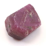 インド産 ルビー 結晶 　17mm原石 蛍光 4.7ｇ (ID:95229)