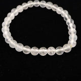 H&E社 サチャマニクォーツ　6mmブレスレット 証明書付 9.7g (ID:95402)