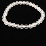 H&E社 サチャマニクォーツ　6mmブレスレット 証明書付 9.7g (ID:95402)