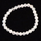 H&E社 サチャマニクォーツ　6mmブレスレット 証明書付 9.7g (ID:95402)