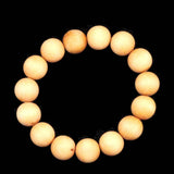 島根県 出雲黒松 15mm玉ブレスレット 19.9ｇ 　 (ID:95496)