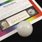 H&E社 アゼツライト(AZOZEO) 25mmスフィア 証明書付 22.2g (ID:95535)