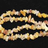 H&E社　ヒマラヤレッドゴールドアゼツライト(AZOZEO)  ナゲットネックレス 証明書付 45.0g  (ID:95651)