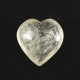 H&E社 ゴールデンアゼツライト(AZOZEO) 15mmハート 証明書付 2.2g (ID:95979)