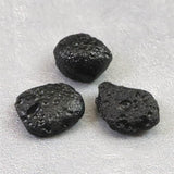 チベタンテクタイト 原石 3個セット  9.4g (ID:96189)