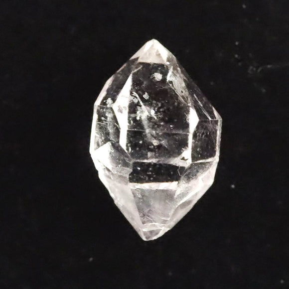 米国NY州産 ハーキマーダイヤモンド AAA+ 14mm原石 結晶 1.14g (ID:96469)