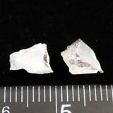 ロシア産 フェナカイト 原石 2個セット 0.54g (ID:96751)