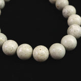 姫川薬石 トルマリン入り 10mm玉ブレスレット　証明書付　27.5ｇ (ID:97175)