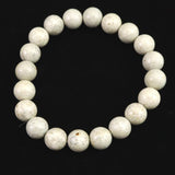 姫川薬石 トルマリン入り 10mm玉ブレスレット　証明書付　27.5ｇ (ID:97175)