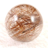 レッドブロンズルチルクォーツ　24mmスフィア 20.0g  (ID:97223)