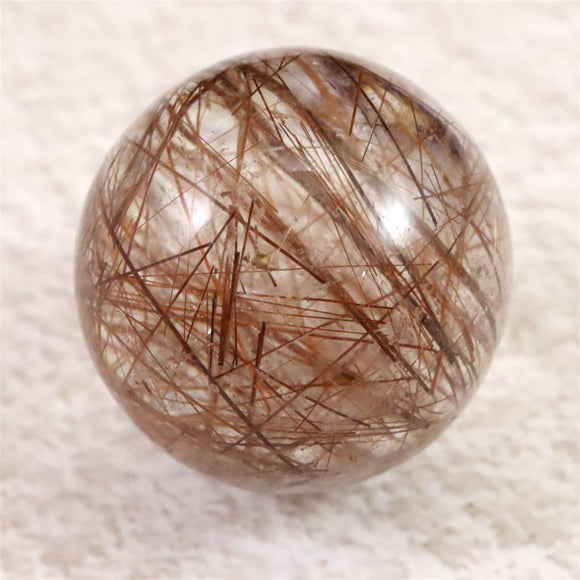 レッドブロンズルチルクォーツ 24mmスフィア 20.0g (ID:97223) | 榎本通商
