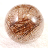 レッドブロンズルチルクォーツ　24mmスフィア 20.0g  (ID:97223)