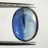 カイヤナイト 8.9mmオーバル カボション ルース 2.57ct (ID:97296)