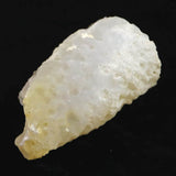 島根県大津島産　指状玉髄　カルセドニー 41mm原石 25.6g (ID:97325)