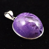 チャロアイト AAA+   21mmティアドロップ　ペンダントトップ 7.8g (ID:97332)