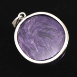 チャロアイト AAA+   21mmティアドロップ　ペンダントトップ 7.8g (ID:97332)