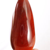 オレンジガーネット 43mmドロップ型 ペンダント21.8g (ID:97425)