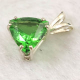 H&E社 ガイアストーン 8mmトライアングル ペンダントトップ 0.8g (ID:97612)