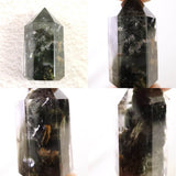 ブラジル産 ガーデンクォーツ 庭園水晶 六角柱ポイント ルース 7.5g (ID:97827)