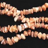 H&E社 ローダゼツ ピンクアゼツライト(AZOZEO) ナゲットネックレス 証明書付 83.8g  (ID:97888)