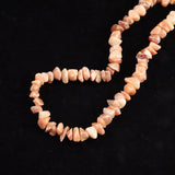 H&E社 ローダゼツ ピンクアゼツライト(AZOZEO) ナゲットネックレス 証明書付 83.8g  (ID:97888)