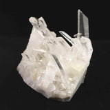 米国アーカンソー州産水晶  95mm原石クラスター 証明書付 234g (ID:97945)