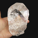 モンブラン産 水晶 レコードキーパー 水入り レインボー 669.0g (ID:98074)