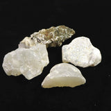 島根県大津島産　玉髄　カルセドニー 原石4個セット 80.1g (ID:98136)