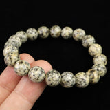 京都府産　鞍馬石 10mm玉ブレスレット　証明書付 28.3ｇ (ID:98178)
