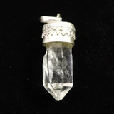 ヒマラヤ マニハール産水晶 30mm 原石 ペンダントトップ セレスティアル ローブ 証明書付き 7.78g (ID:98180)