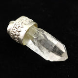 ヒマラヤ マニハール産水晶 30mm 原石 ペンダントトップ セレスティアル ローブ 証明書付き 7.78g (ID:98180)