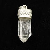 ヒマラヤ マニハール産水晶 30mm 原石 ペンダントトップ セレスティアル ローブ 証明書付き 7.78g (ID:98180)