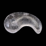 チベット カイラス産 ヒマラヤ水晶 26mm勾玉 4.5g (ID:98291)
