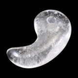 チベット カイラス産 ヒマラヤ水晶 26mm勾玉 4.5g (ID:98291)