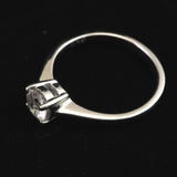 ブラジル産 フェナカイト 5mmラウンドカット リング 鑑別書付 13号 (ID:98321)