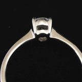 ブラジル産 フェナカイト 5mmラウンドカット リング 鑑別書付 13号 (ID:98321)