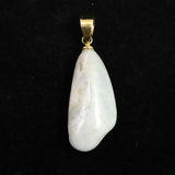 糸魚川翡翠   薄青色　24mmフリーフォーム ペンダントトップ  3.0g (ID:98573)