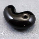 隠岐の島 黒曜石 30mm勾玉 ディレクトリカード付 7.7g (ID:98802)
