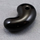隠岐の島 黒曜石 30mm勾玉 ディレクトリカード付 7.7g (ID:98802)