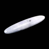 糸魚川翡翠 青海産 ラベンダー  58mm大珠 ディレクトリカード付 10.2g (ID:98830)