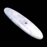 糸魚川翡翠 青海産 ラベンダー  58mm大珠 ディレクトリカード付 10.2g (ID:98830)